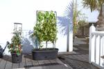 green basics jardiniere treillis 80cm living noir